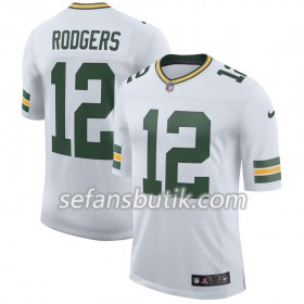 Green Bay Packers Tröjor Aaron Rodgers 12 Nike Vit - Herr
